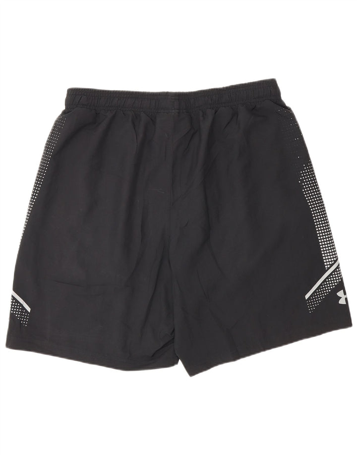 Under Armour Short de Sport Homme Large Noir Colorblock Polyester