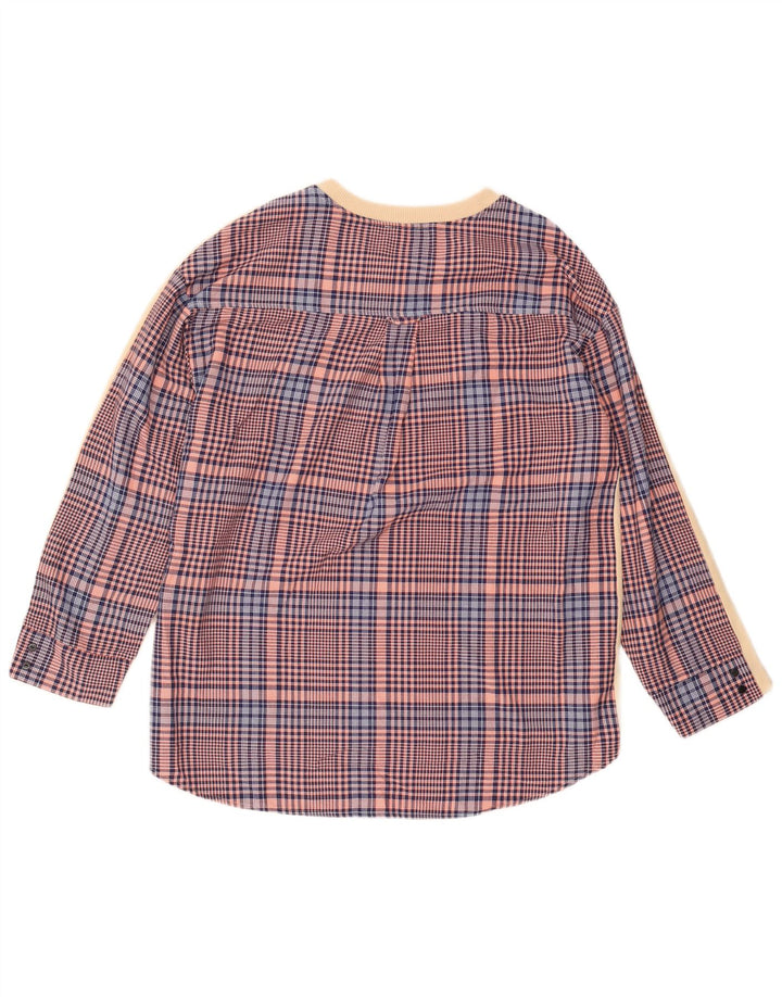 ZARA Femme Coupe Ample Sweat Pull UK 14 Beige Moyen Colorblock