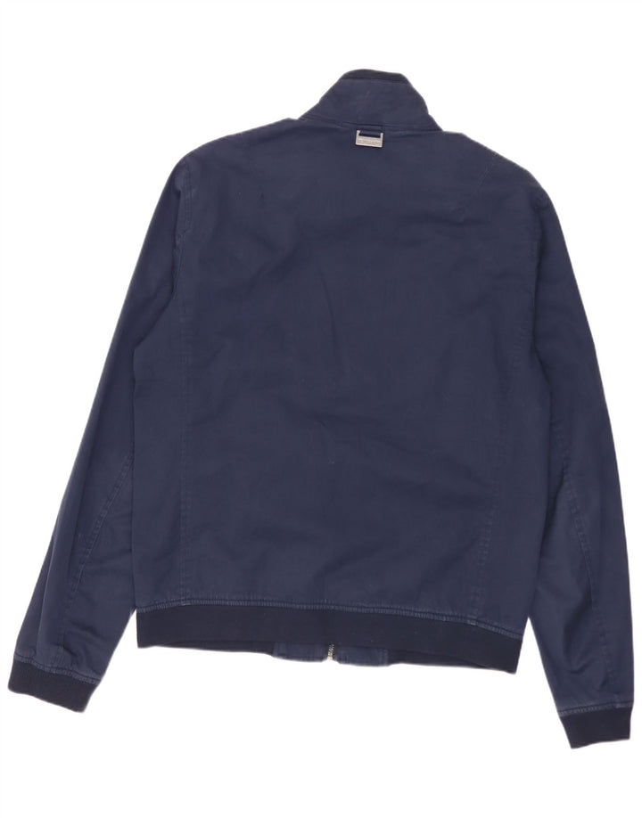 Michael Kors Veste Bomber Homme UK 36 Petite Viscose Bleu Marine