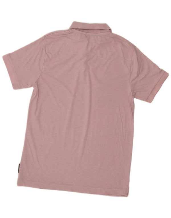 FRENCH CONNECTION Polo Homme Rose Moyen Coton