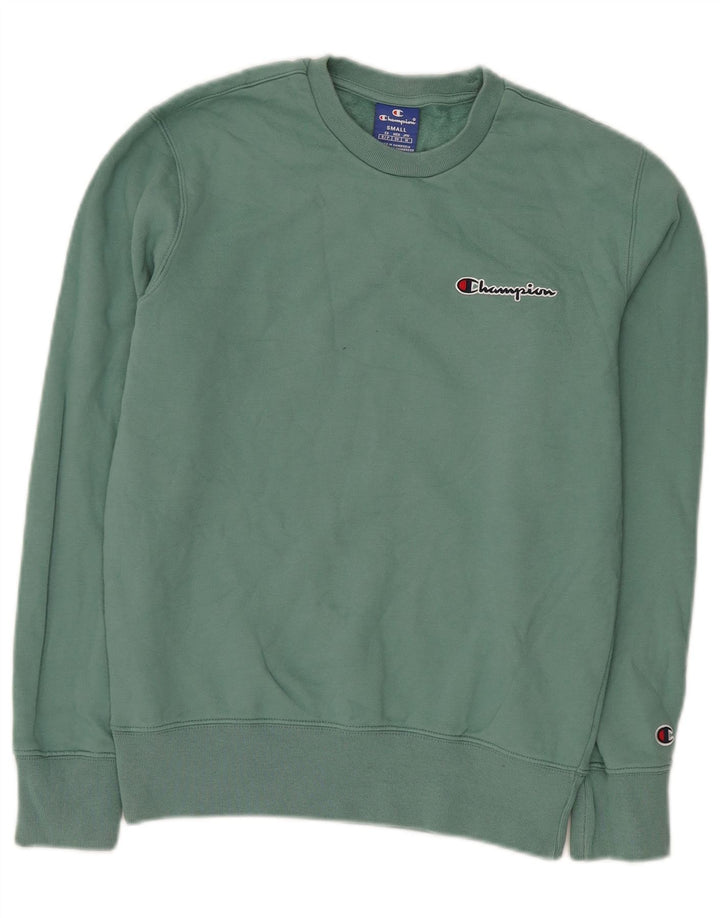 Champion Sweat-shirt pour homme en coton vert petit