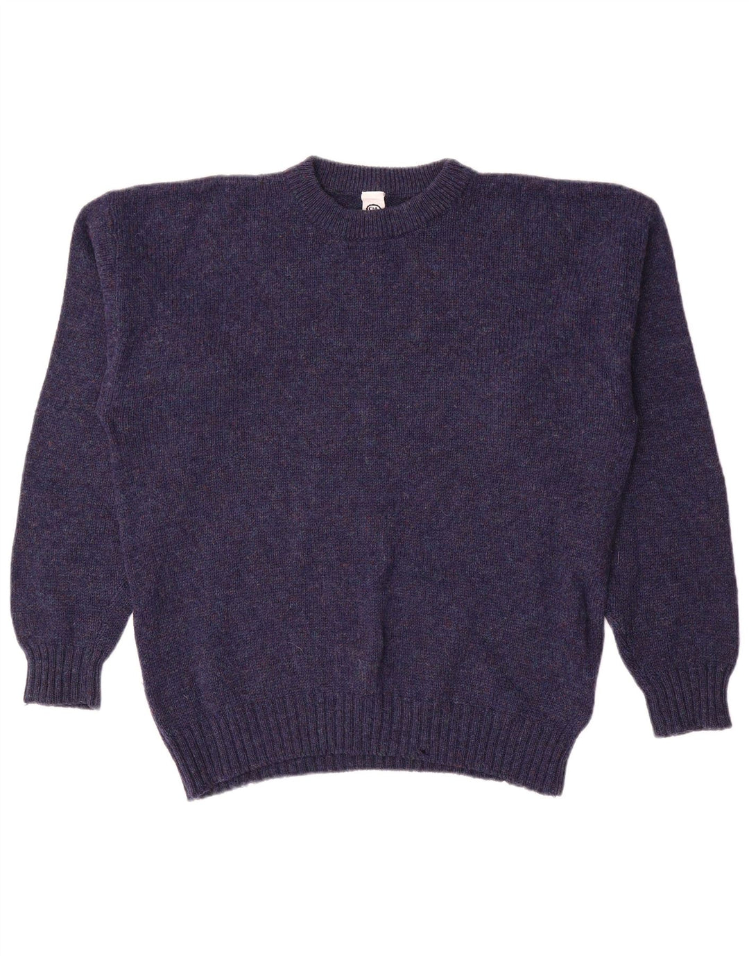 C&A Pull Col Rond Homme Bleu Marine Moyen Laine