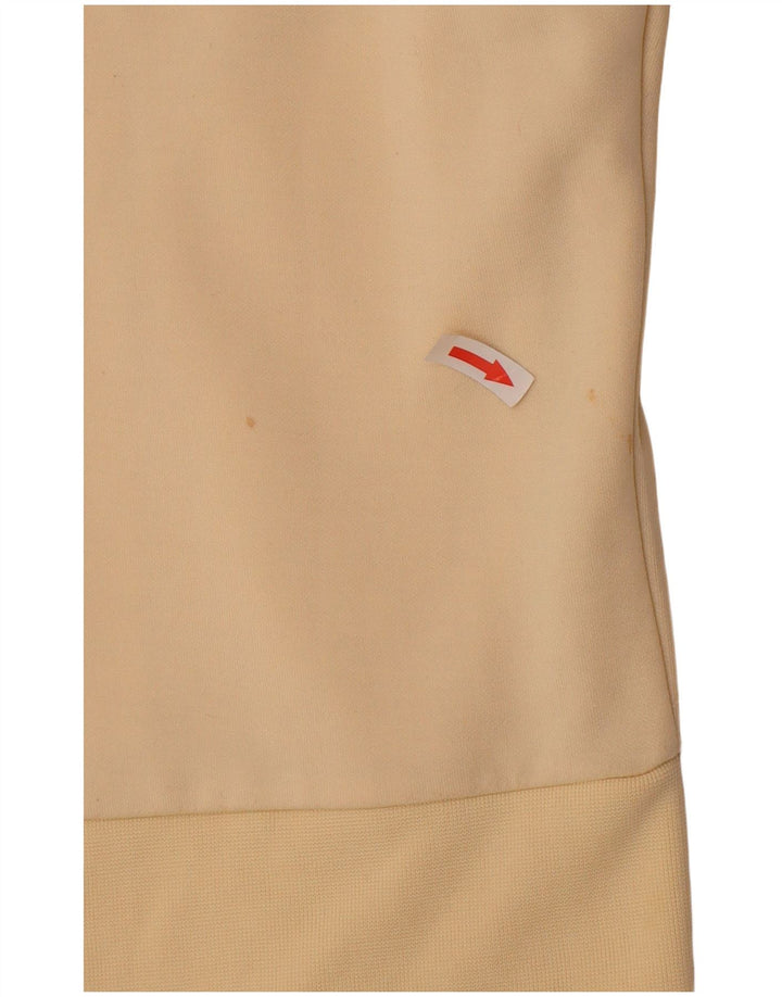 Freddy Femmes Crop Graphic Survêtement Top Veste UK 14 Beige Moyen