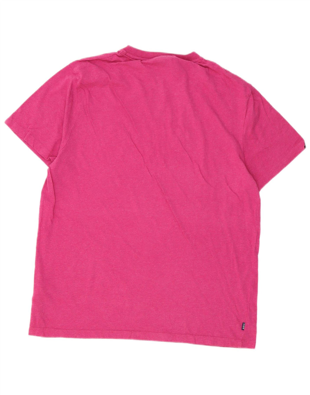 SUPERDRY T-Shirt Homme Top 2XL Rose Coton