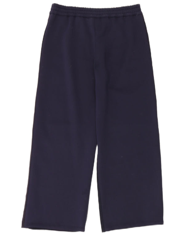 Atos Lombardini Pantalon De Survêtement Large Pour Femme IT 40 Small Bleu Marine