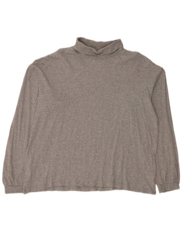 EDDIE BAUER Haut Homme Manches Longues 2XL Gris Coton