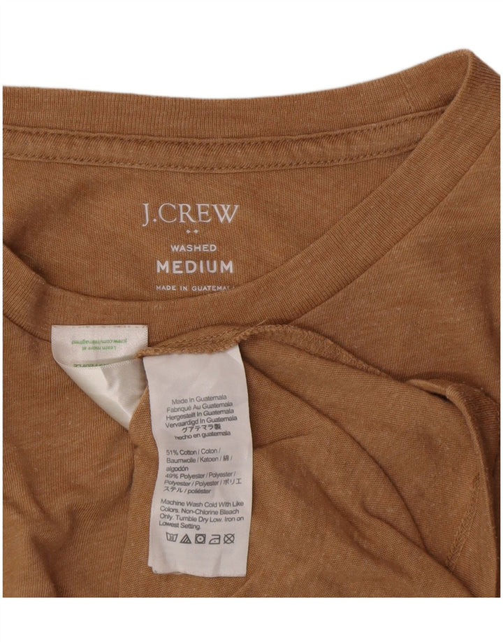 J. Crew T-Shirt Homme Coton Chiné Beige Moyen