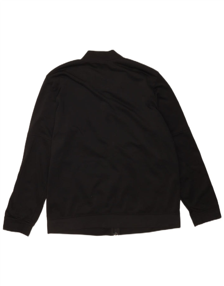ADIDAS Veste de survêtement pour femme UK 20/22 XL Noir Polyester