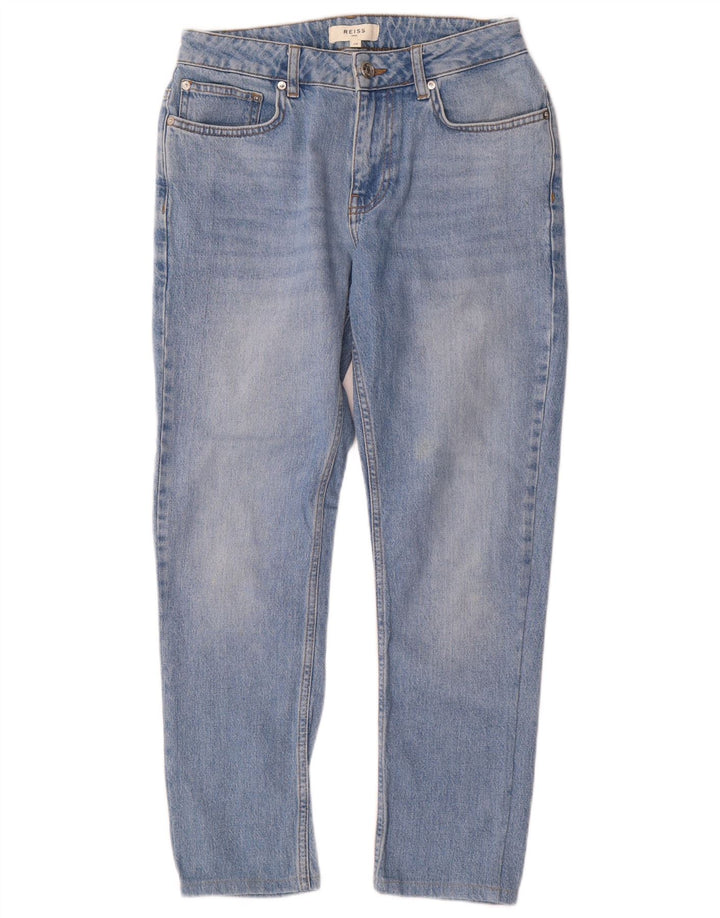 Reiss Femme Jean Fuselé W28 L27 Bleu