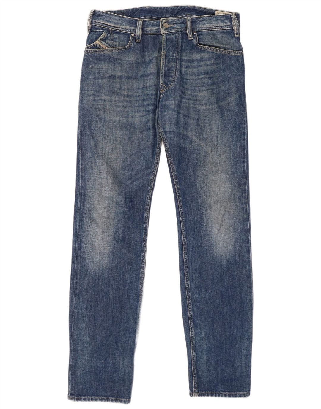 DIESEL Jean Kander Slim W30 L32 Homme Bleu Coton
