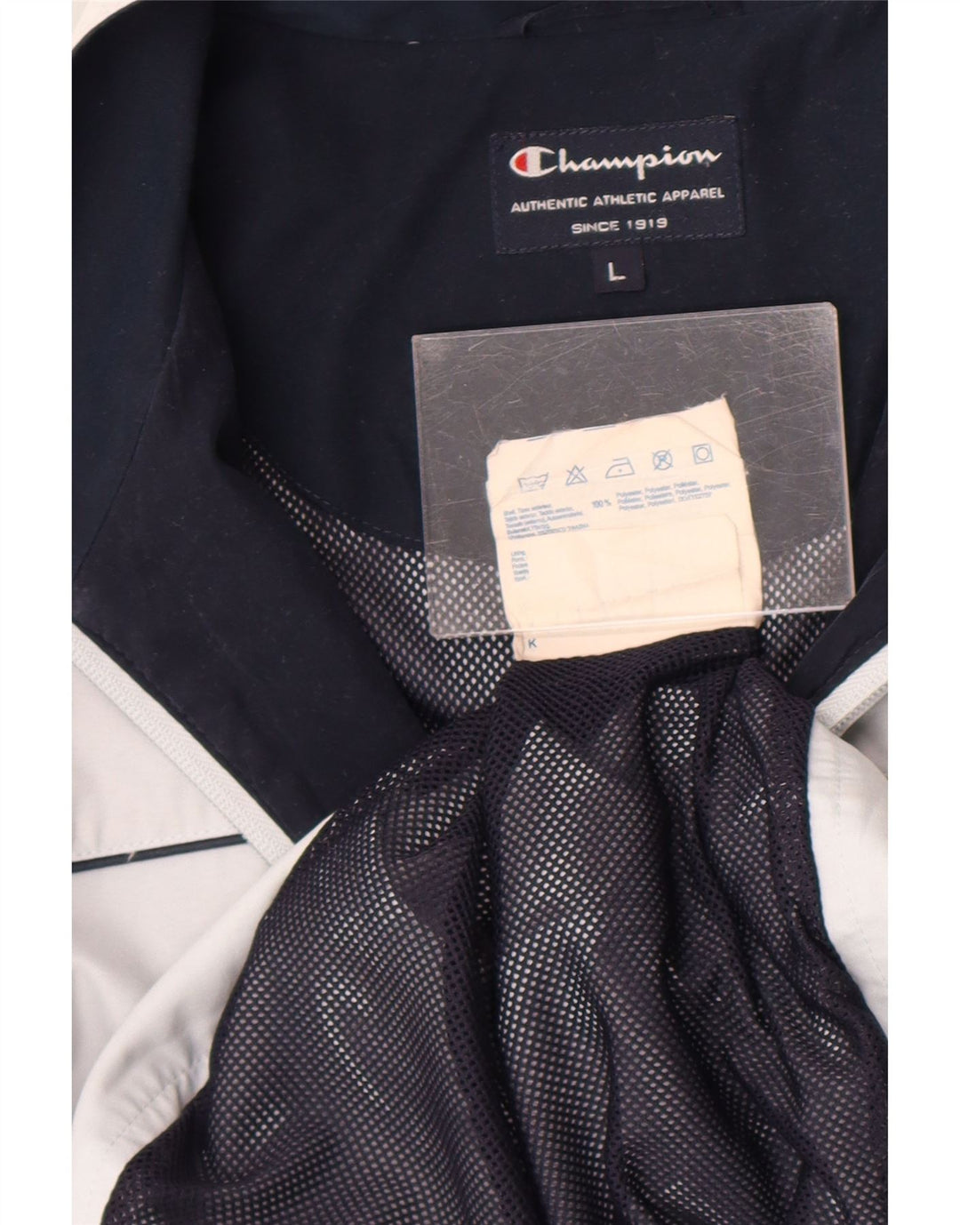 Champion Veste de survêtement pour femme UK 16 Large Gris Polyester
