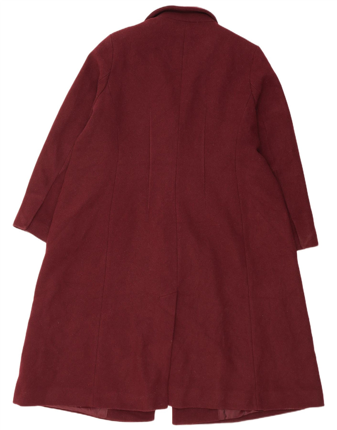 Marks & Spencer Manteau croisé pour femme UK 20 2XL Bordeaux Polyester