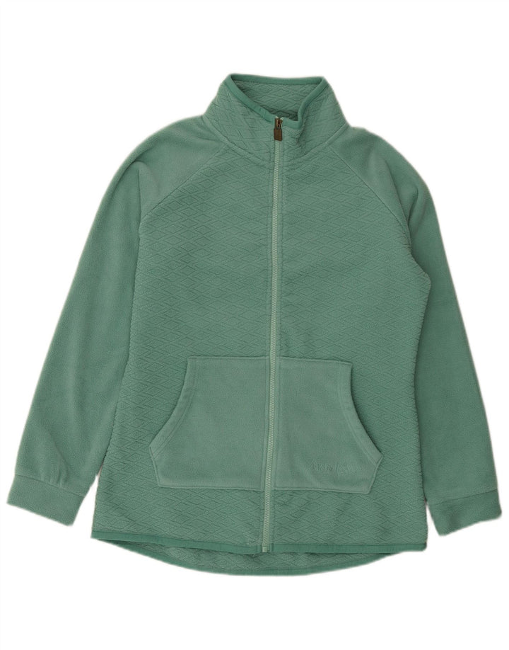 Weird Fish Veste polaire surdimensionnée pour femme UK 10 Petit Vert Polyester