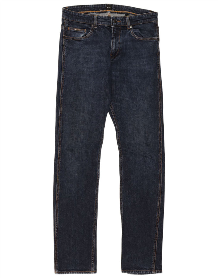 Hugo Boss Jean Slim W32 L33 Homme Bleu Marine