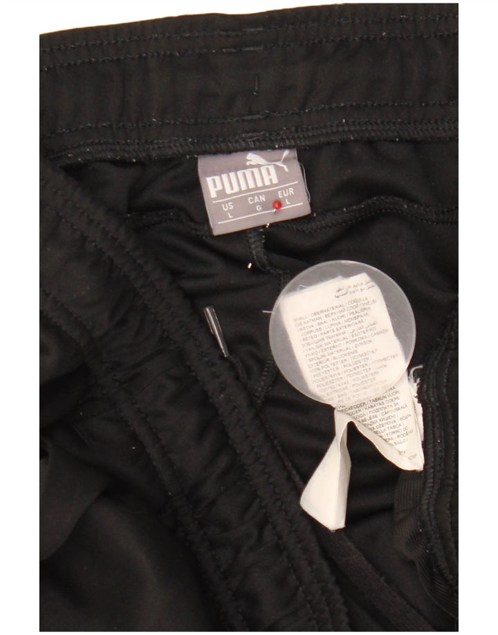 Puma Pantalon de survêtement pour homme Large Noir Polyester