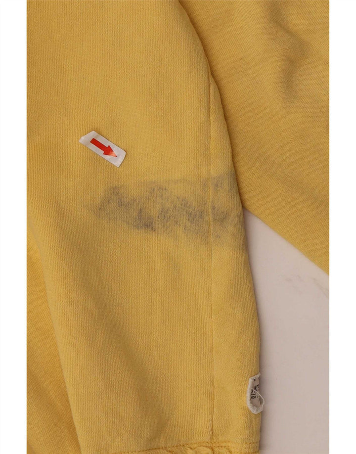 Puma Pull à Capuche Graphique Homme Jaune Moyen Coton