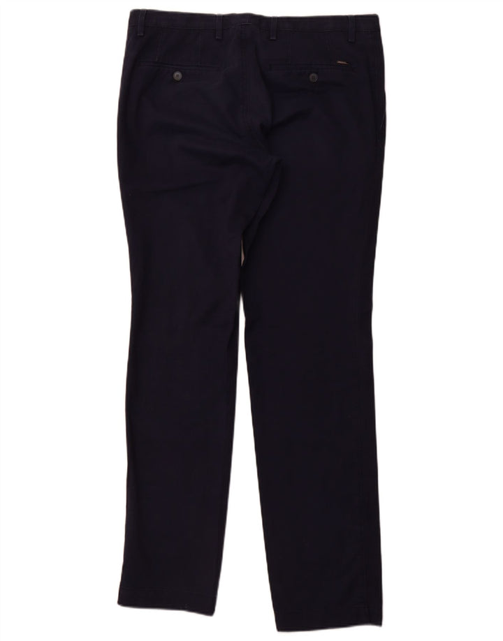 HUGO BOSS Pantalon Chino Droit Homme IT 48 Medium W34 L32 Bleu Marine