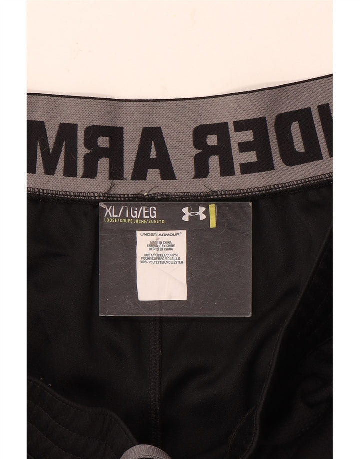 Under Armour Pantalon de Survêtement XL Noir Polyester Homme