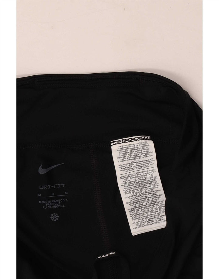 Nike Short de sport Dri Fit pour femme UK 12 Bleu marine moyen Polyester
