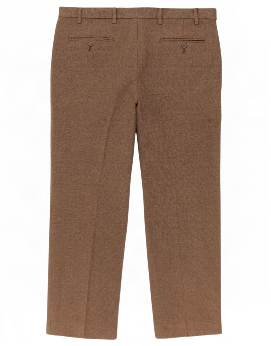 Marks & Spencer Pantalon de costume classique pour homme W38 L29 Marron Polyester