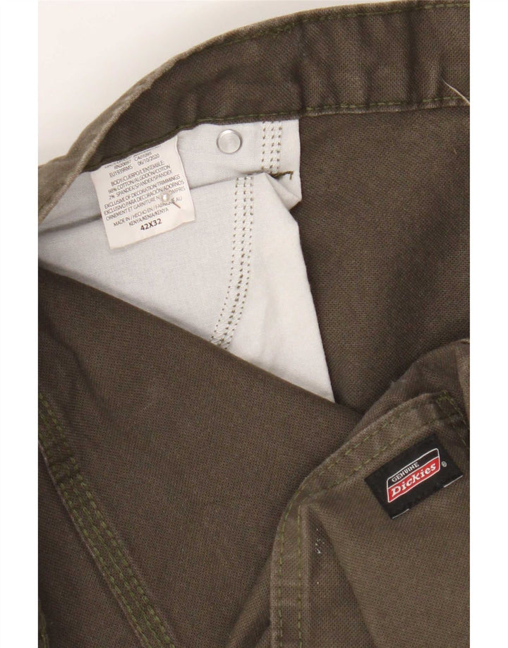 Dickies Pantalon Cargo Droit Homme W42 L32 Kaki Coton