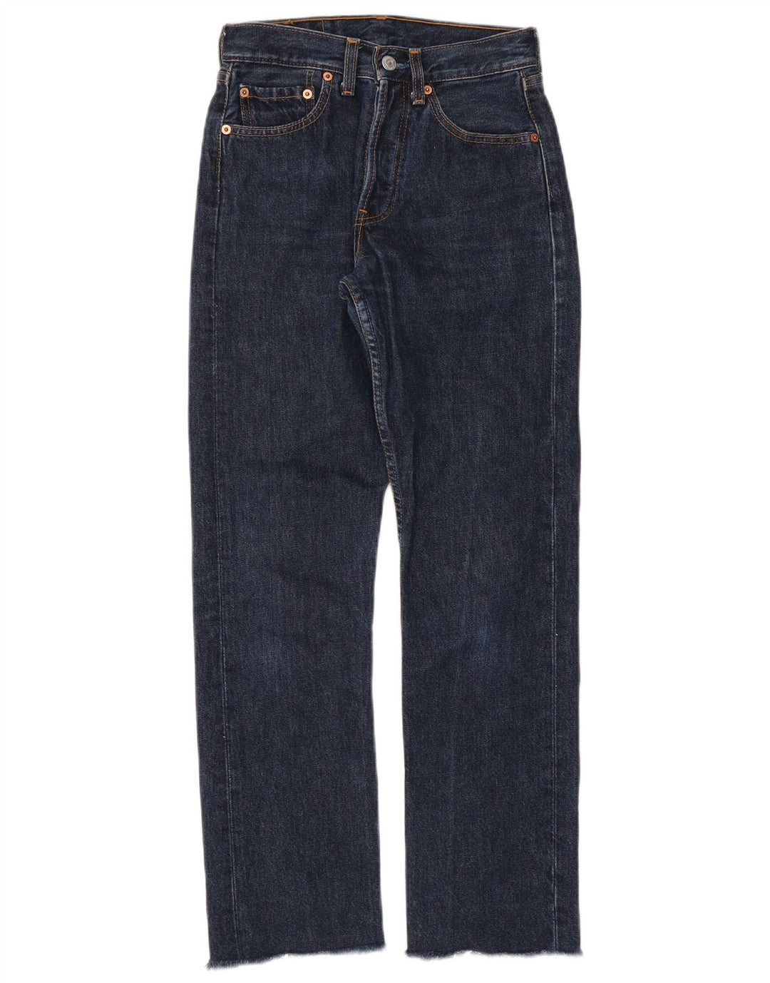 Levi's Jean Droit 501 Femme W26 L30 Bleu Marine
