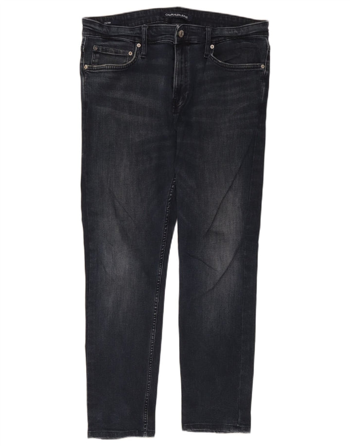 Calvin Klein Jean Slim Homme W34 L30 Bleu Marine