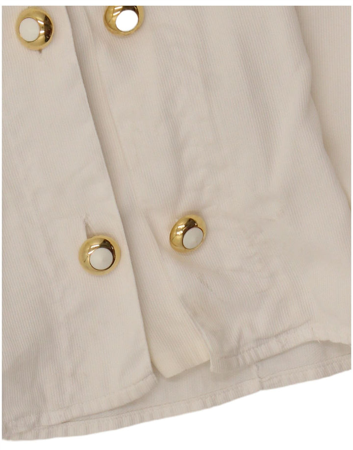 Enara Camice Chemisier croisé pour femme UK 16 Large Blanc