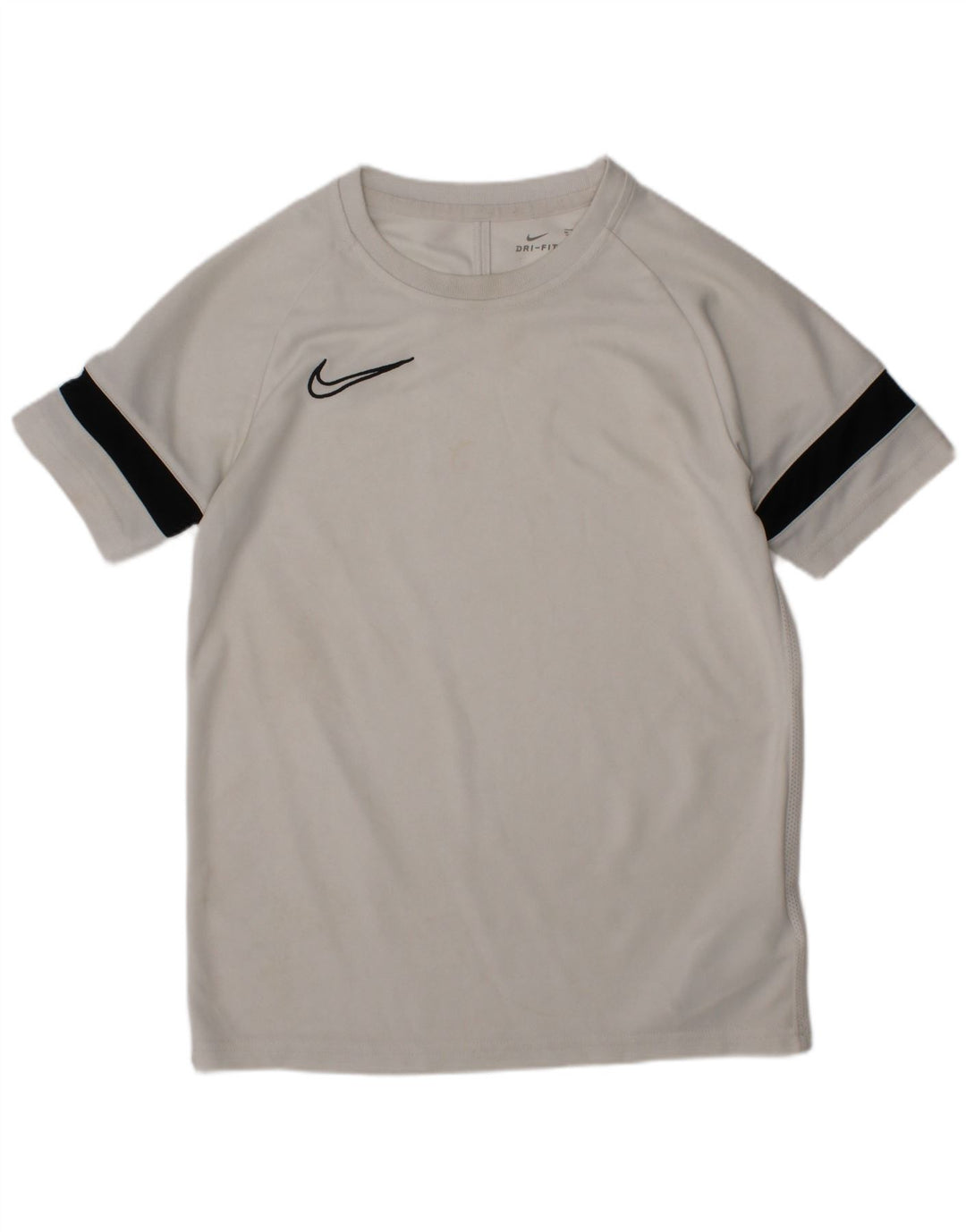 Nike Garçon Dri Fit T-Shirt Top 10-11 ans Blanc Moyen Polyester