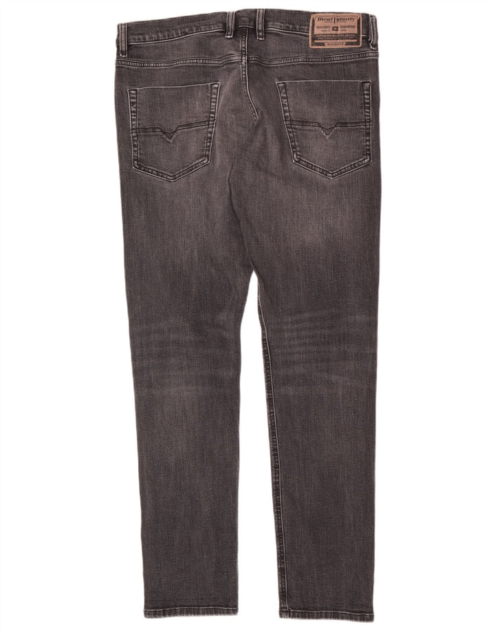 Diesel Jean Slim W34 L33 Homme Gris Coton