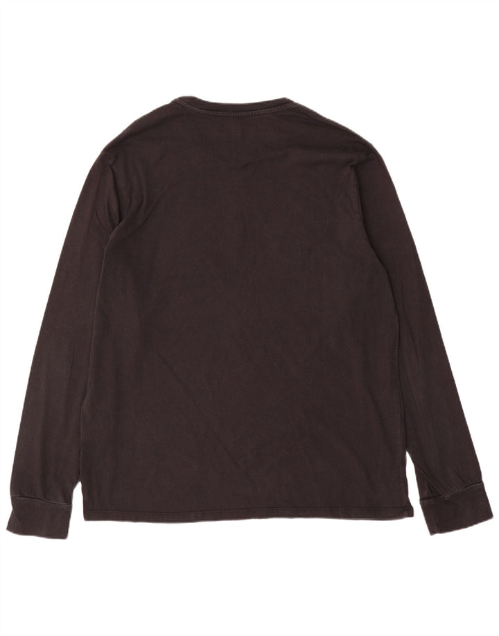 Levi's Haut graphique à manches longues pour homme, coupe standard, grand noir, en coton