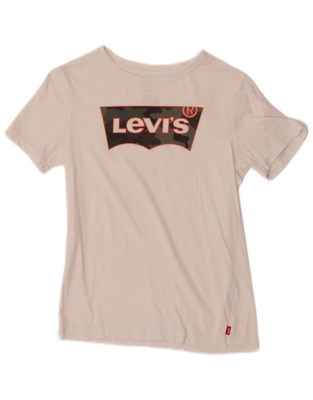 Levi's T-Shirt Graphique Garçon 11-12 ans Blanc