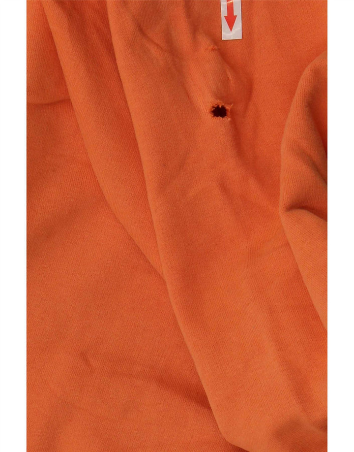 Marks & Spencer Sweat-Shirt Homme Orange Moyen Coton