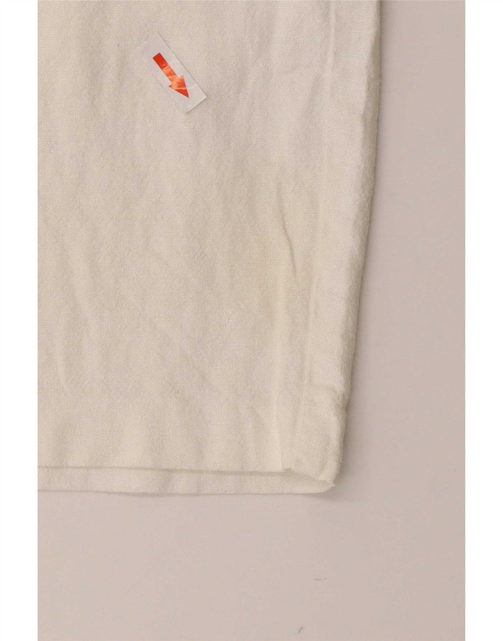 Marks & Spencer Short décontracté pour femme W36 XL Blanc
