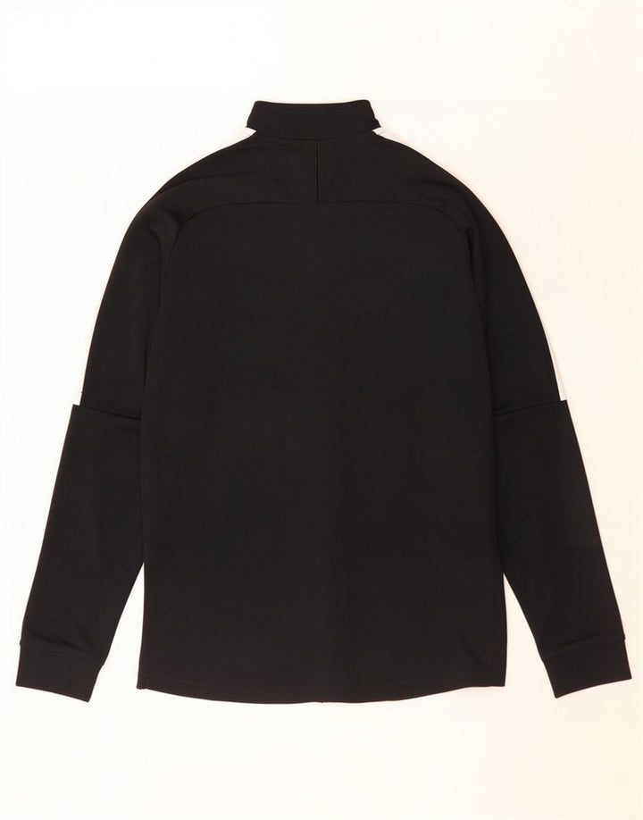 Veste de survêtement Nike Dri Fit pour hommes, polyester color block noir moyen