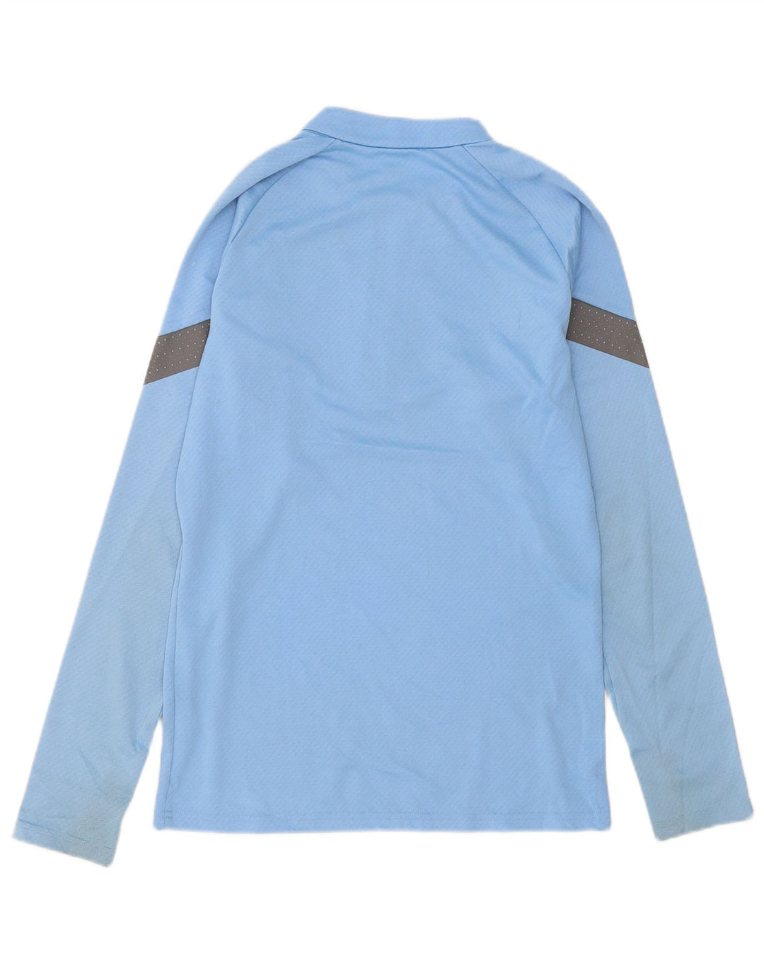 Puma Haut de Survêtement Zip Neck Pullover Homme Bleu Colorblock Polyester