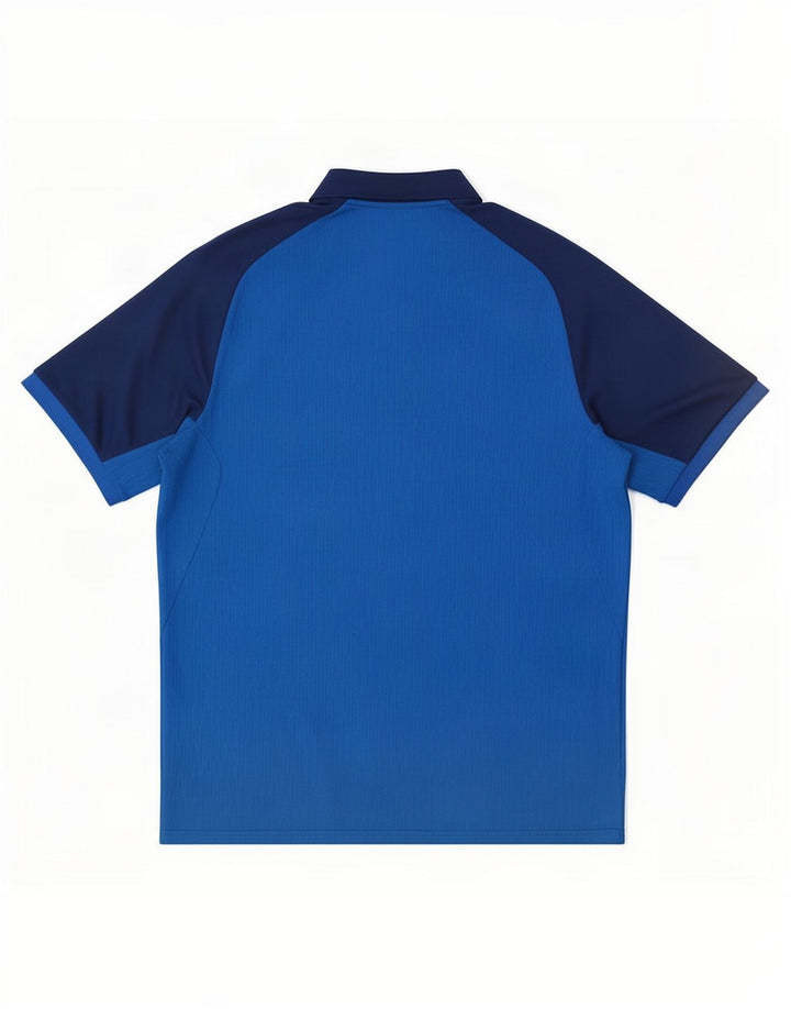 Adidas Homme Climacool Polo XL Bleu Colorblock Polyester