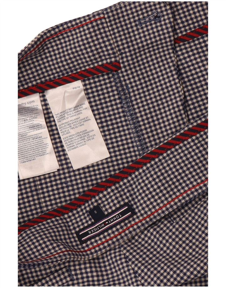 Tommy Hilfiger Pantalon décontracté pour femme US 8 Medium W32 L29 Bleu marine