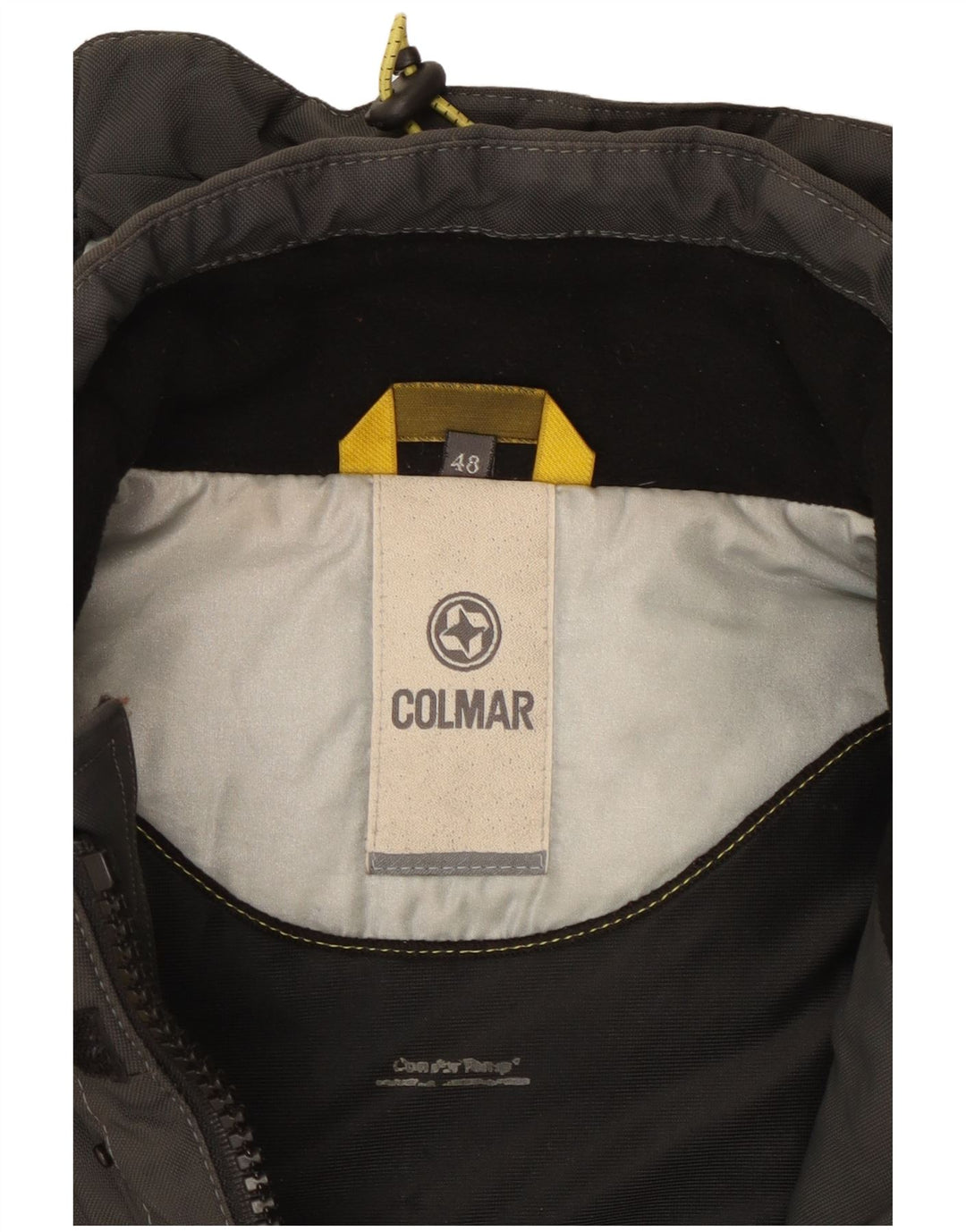 Colmar Veste de Ski à Capuche Homme IT 48 Gris Moyen Colourblock