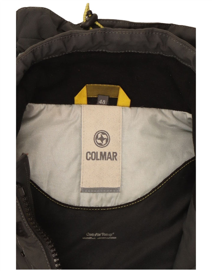 Colmar Veste de Ski à Capuche Homme IT 48 Gris Moyen Colourblock