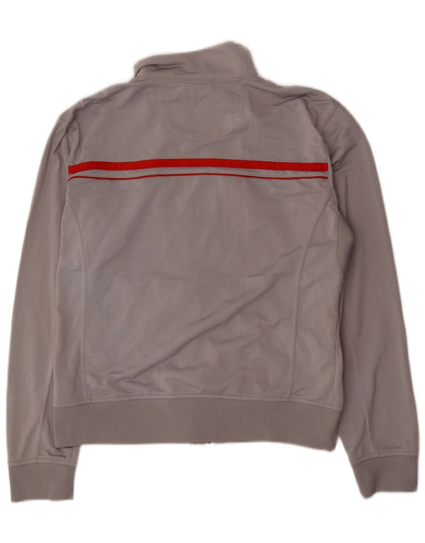 Veste de survêtement Nike Femme UK 16/18 XL Gris Colorblock Polyester