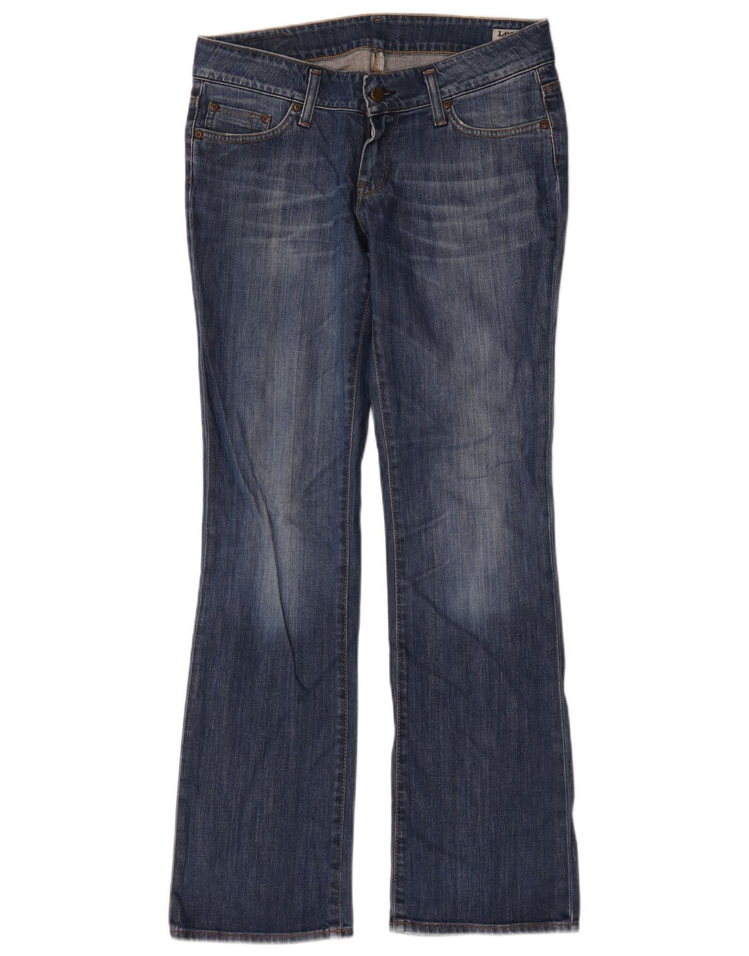 Lee Jean Bootcut Corail Femme W30 L33 Bleu Coton
