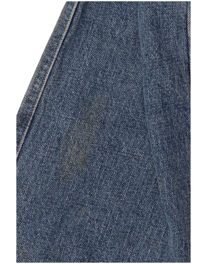 Armani Femme Jean Évasé W28 L32 Bleu Coton