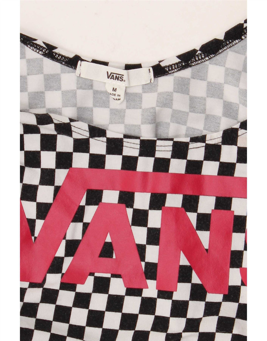 Vans Body graphique pour femme UK 12 moyen noir géométrique