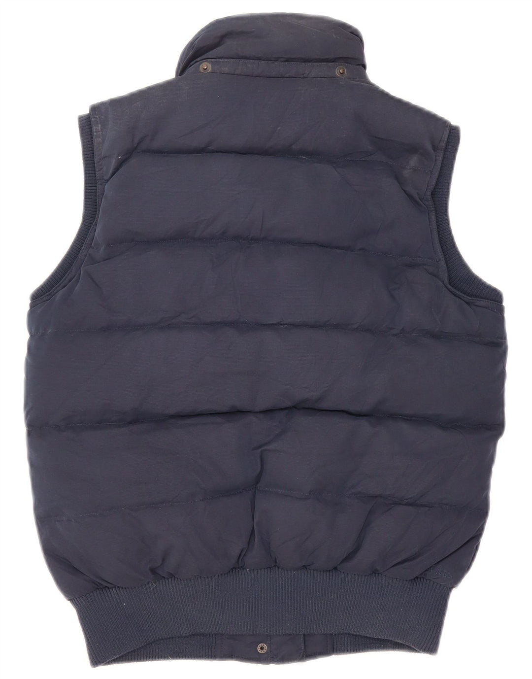Fat Face Gilet rembourré Sherpa pour femme UK 12 Bleu marine moyen Polyester