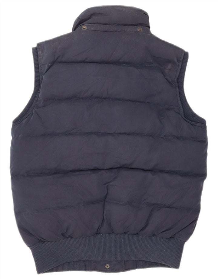 Fat Face Gilet rembourré Sherpa pour femme UK 12 Bleu marine moyen Polyester
