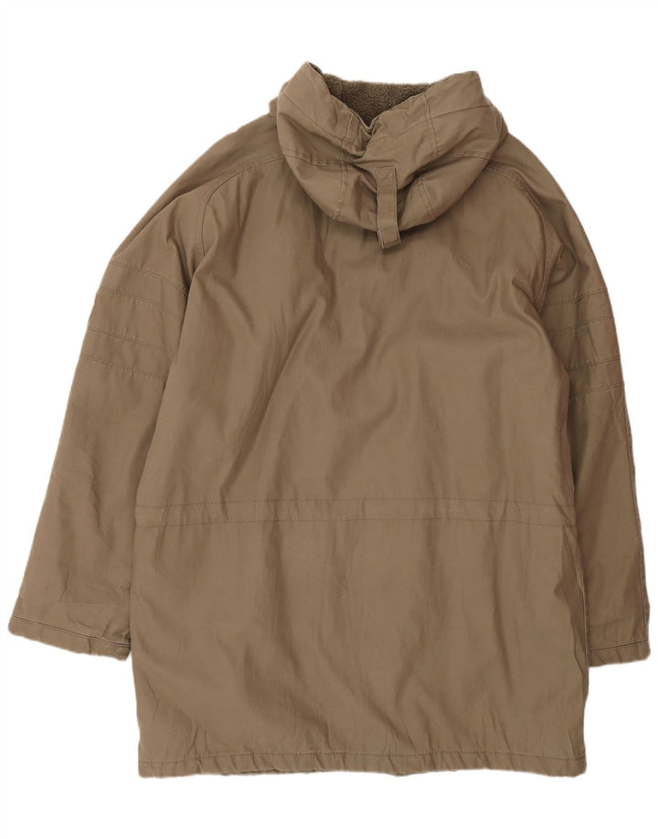 Levi's Parka à capuche pour homme UK 40 Large Beige Coton