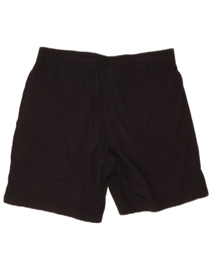 Champion Short de Sport Homme Coton Noir Moyen