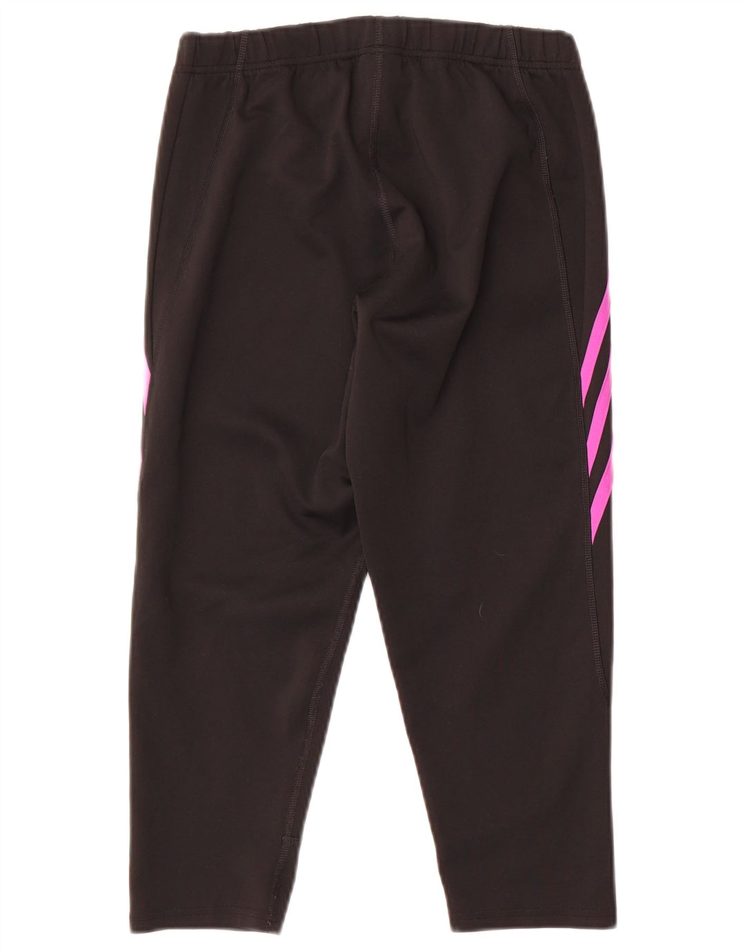 Adidas Pantalon de survêtement court pour femme UK 12/14 Noir moyen Polyester