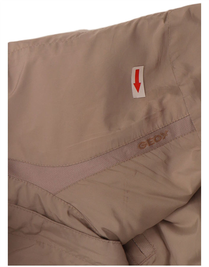 Geox Veste utilitaire Respira pour femme UK 14 Large Beige Polyester